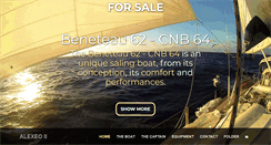 Desktop Screenshot of beneteau-for-sale.com