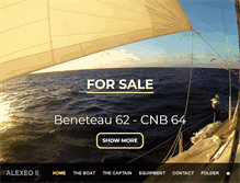 Tablet Screenshot of beneteau-for-sale.com